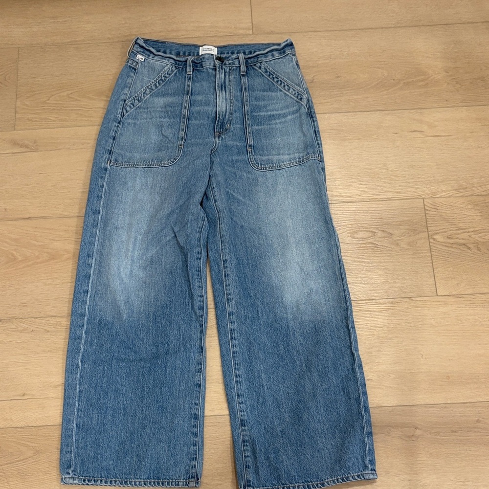Citizens Of Humanity Blue Flare Jeans